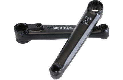 PREMIUM Trestle Crank matt-black 165mm