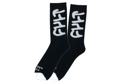 CULT Big Logo Socks  black
