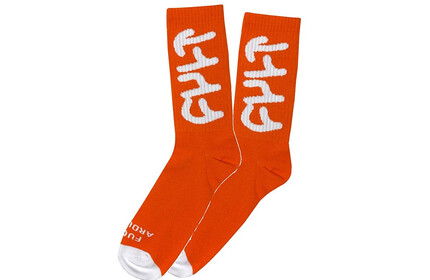 CULT Big Logo Socks  orange