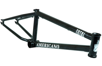 TOTAL-BMX Americano Frame  ed-black 20.5TT
