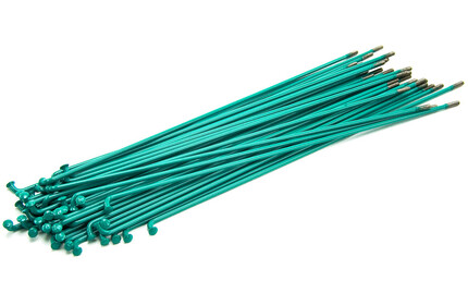 MISSION Stainless Steel Spokes (50 Pieces) 192mm teal ohne Nippel