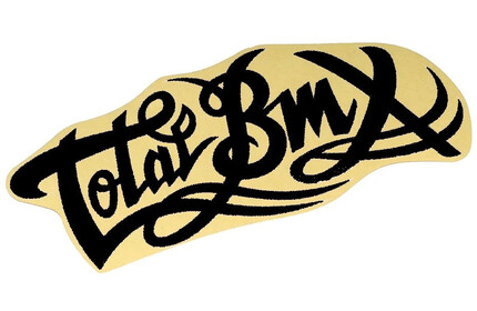 TOTAL-BMX Small Logo Sticker black 