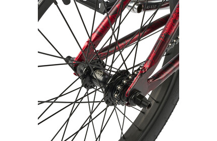 MANKIND Libertad BMX Bike 2022 semi-matt-smoke-red 20.5TT