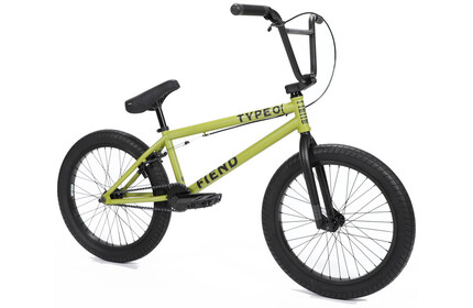 FIEND Type O BMX Bike 2022 matt-green  20.5TT