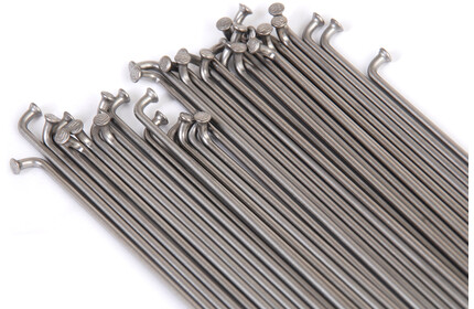 VOCAL Stainless Steel Spokes  (40 Pieces) black|black 186mm