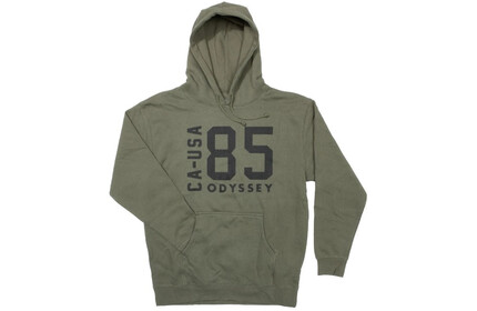 ODYSSEY Import Hoodie olive-green S