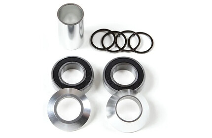 Mid-BB Kit silver-polished 19mm