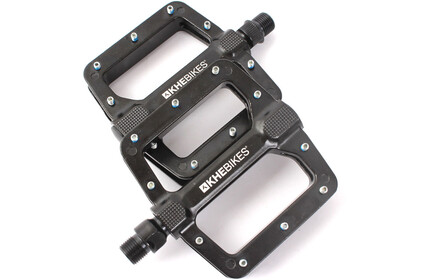 KHE MVP Aluminium Pedals black (with removeable Pins)
