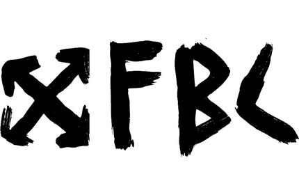 FIT FBC Brush Logo Die-Cut Sticker