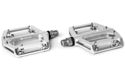 HARO Lineage Aluminium Pedals silver-polished 