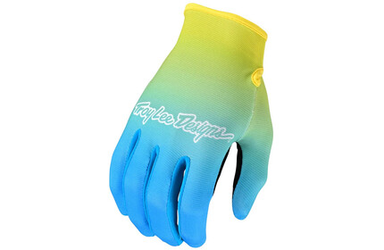 TROY-LEE-DESIGNS Flowline Gloves Faze Blue/Yellow M