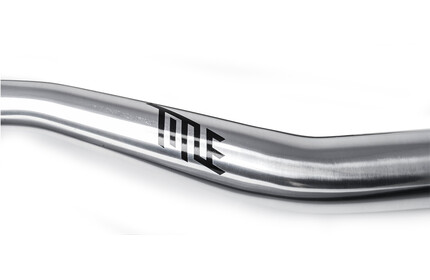 TITLE-MTB AH1 Bar chrome 25mm Rise (31,8mm Bar-Clamp)