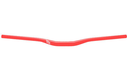 TITLE-MTB AH1 Bar matt-red 25mm Rise (35mm Bar-Clamp)