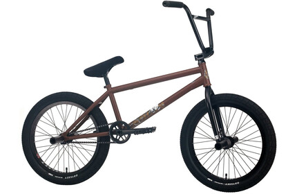 SUNDAY Darkwave Authentic Broc Raiford BMX Bike 2023  matt-dark-brown RHD