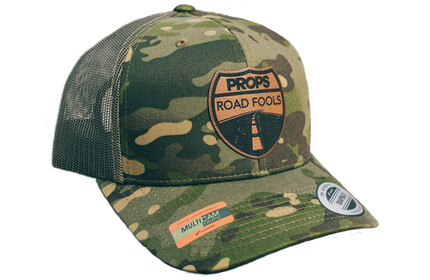 PROPS Road Fools Retro Trucker Hat charcoal/white