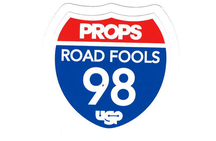 PROPS Small Road Fools 98 / UGP Sticker