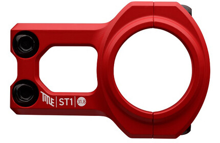 TITLE-MTB ST1 Stem chrome 35mm Reach (35mm Bar-Clamp)