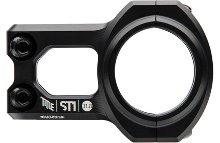 TITLE-MTB ST1 Stem chrome 35mm Reach (35mm Bar-Clamp)