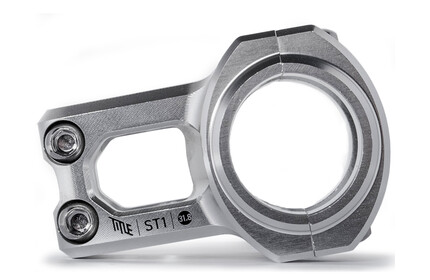 TITLE-MTB ST1 Stem chrome 35mm Reach (35mm Bar-Clamp)