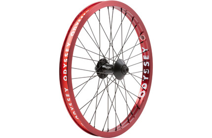 ODYSSEY Hazard Lite Vandero Pro 20 Front Wheel anodized-red 20