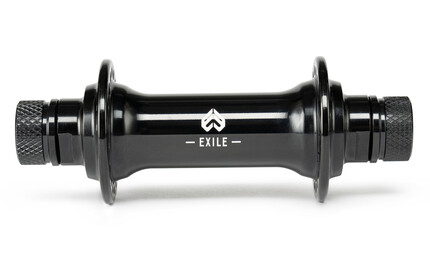 ECLAT Exile Front Hub silver-polished