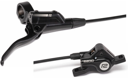 RADIO Raceline Disc-Brake-Set black 140mm (left side)