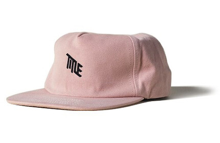 TITLE-MTB Unstructured Snapback Hat pink