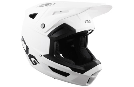 TSG Sentinel Fullface Helmet satin-white XXL (62-63cm)