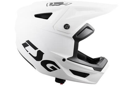 TSG Sentinel Fullface Helmet satin-white XXL (62-63cm)