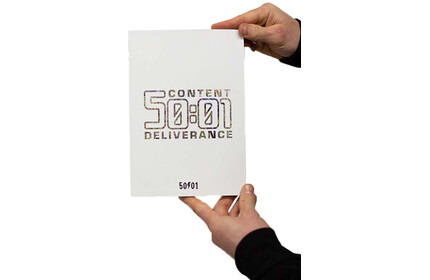 50to01 Content and Deliverance Book with Enclosed DVD and Sticker Sheet