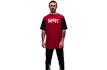 50to01 MTB Tech T-Shirt United Red M