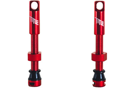 TITLE-MTB Tubeless Valves (1 Pair) red 