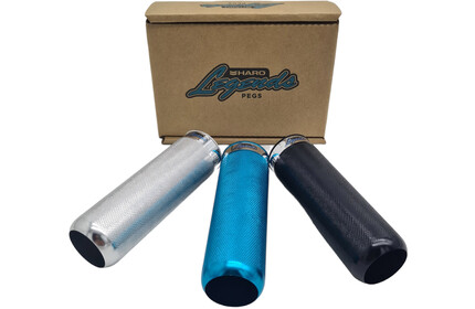 HARO Legends Alloy Pegs (1 Pair) blue