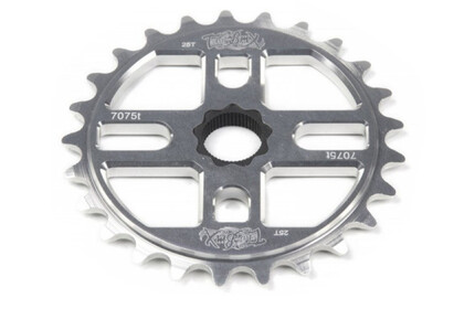 TOTAL-BMX Rock N Roll Light Spline Drive Sprocket silver-polished 25T