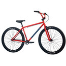 FAIRDALE Taj 27.5 BMX Cruiser Bike matt-fire-engine-red