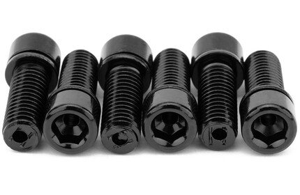 MISSION Hollow Stem Bolt Kit (6 Pieces) purple 26mm