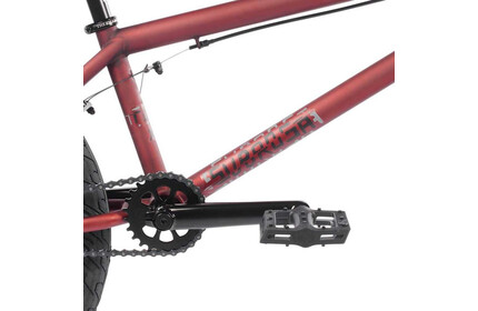 SUBROSA Tiro XL BMX Bike 2022 matt-translucent-red