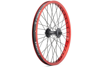 CINEMA ZX 20 Front Wheel red (with black hub)