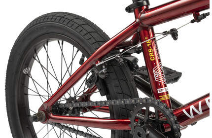 WETHEPEOPLE CRS 18 BMX Bike translucent-red 