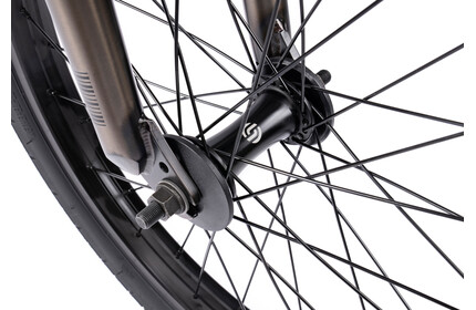 WETHEPEOPLE Justice BMX Bike 2024 matt-translucent-black