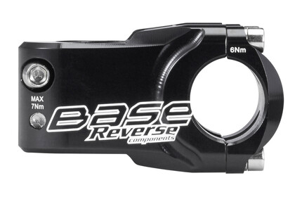 REVERSE Base Stem black 40mm Reach (25,4mm Bar-Clamp)