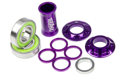 TOTAL-BMX Team Mid-BB Kit purple 22mm