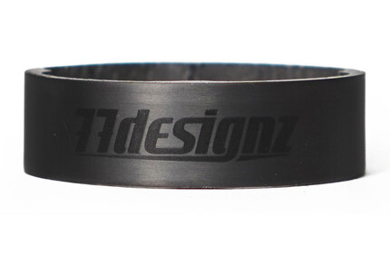 77designz Carbon Headset Spacer (1 Piece) black 20mm