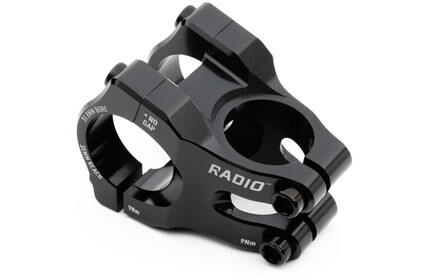 RADIO Portal Stem black 32mm Reach (31,8mm Bar-Clamp)