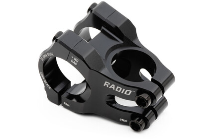 RADIO Portal Stem black 40mm Reach (35mm Bar-Clamp)