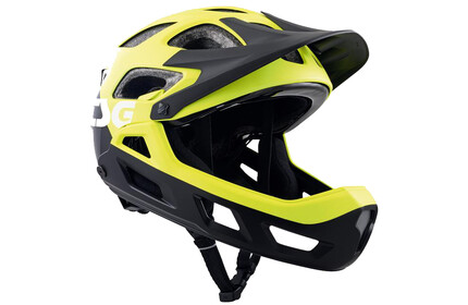 TSG Seek Kids FR Helmet flow black-yellow