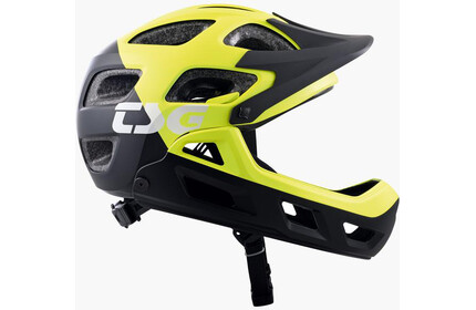 TSG Seek Kids FR Helmet flow black-yellow