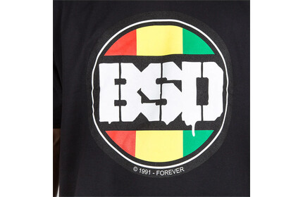 BSD Rasta Dot T-Shirt blk/wht