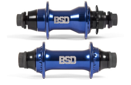 BSD Back Street | Front Street Cassette Hub Set blue RHD