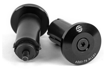 SALT Simple Aluminium Bar Ends black 